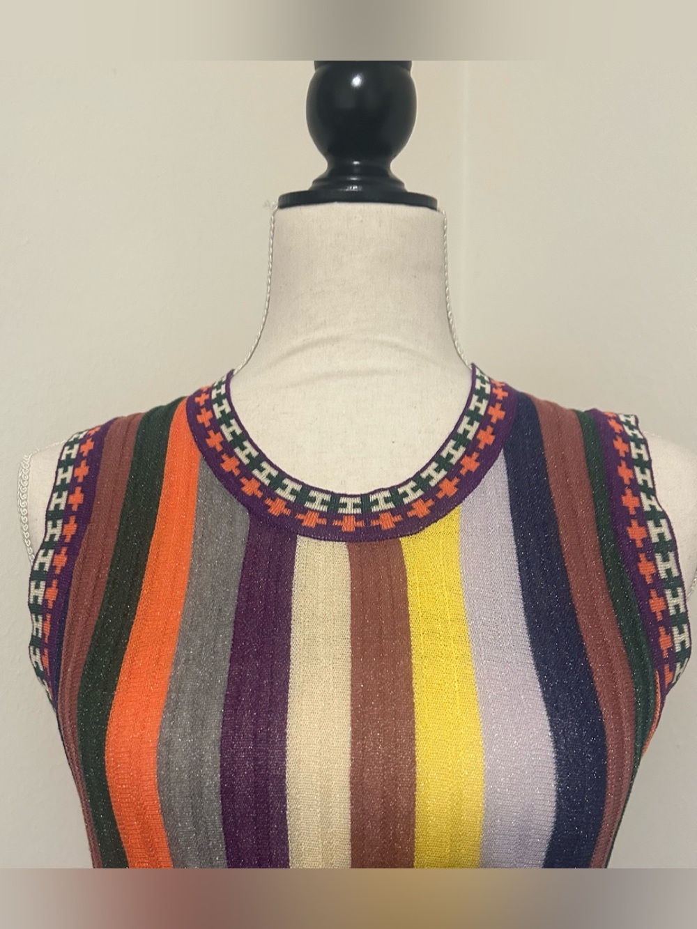 Harper Multi-Color Striped Knit Dress - Picture 4 of 5